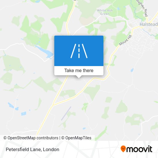 Petersfield Lane map
