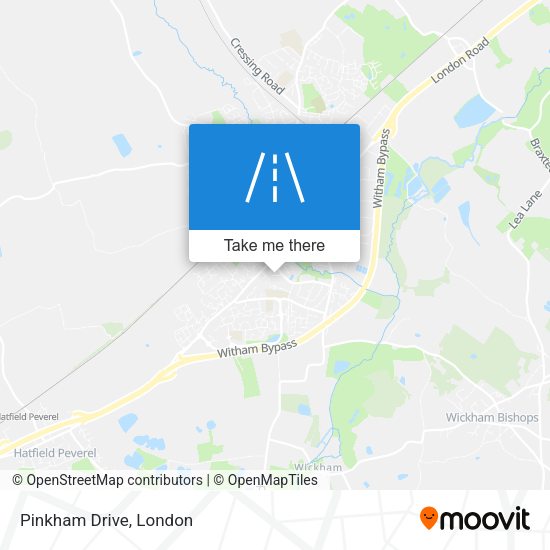 Pinkham Drive map