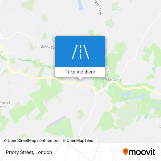 Priory Street map