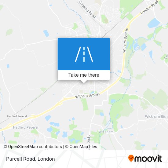 Purcell Road map
