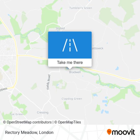 Rectory Meadow map