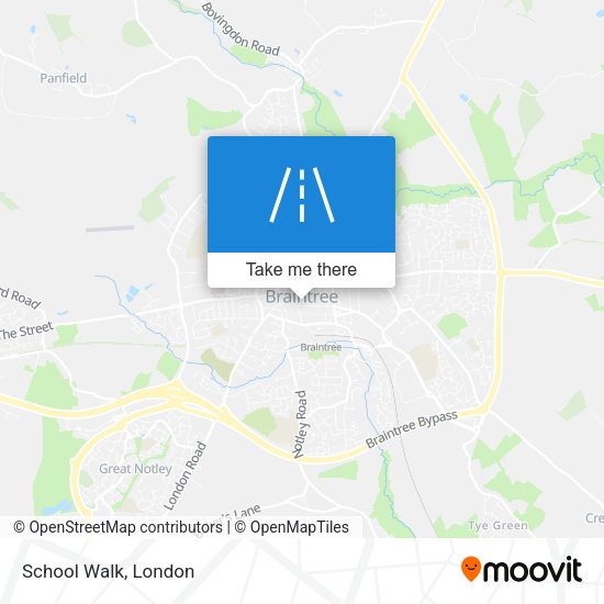 School Walk map