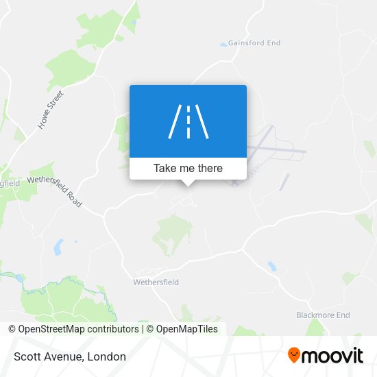 Scott Avenue map