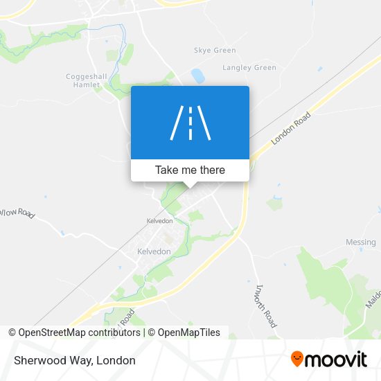 Sherwood Way map