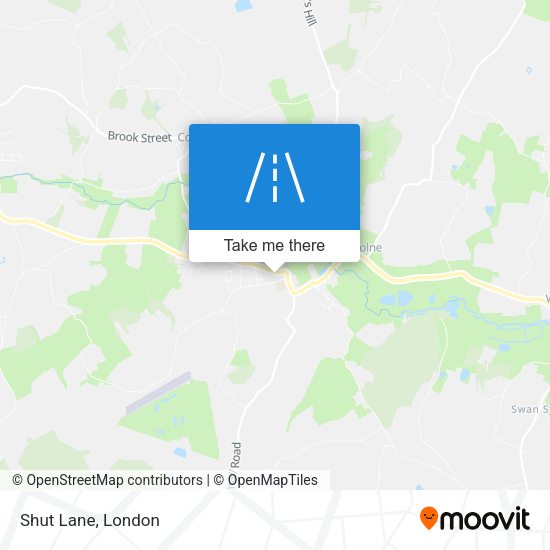 Shut Lane map