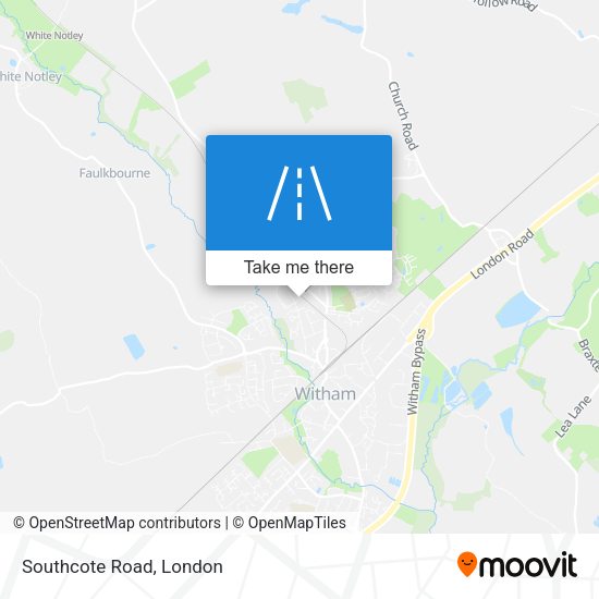Southcote Road map