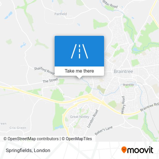 Springfields map