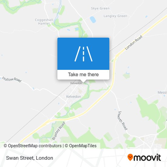 Swan Street map