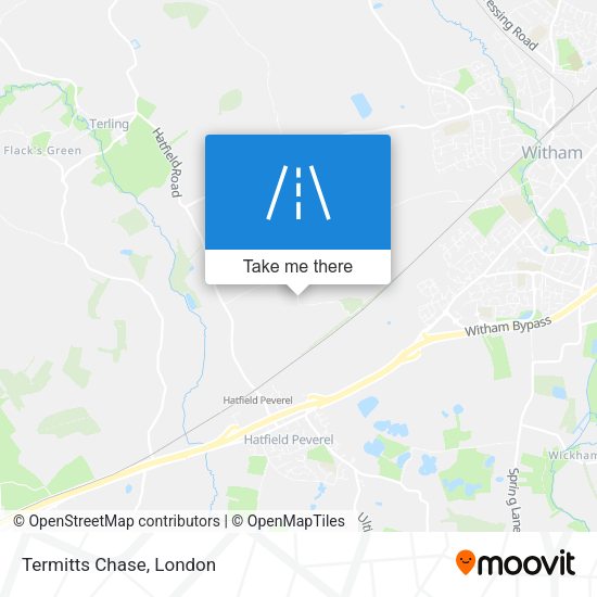 Termitts Chase map