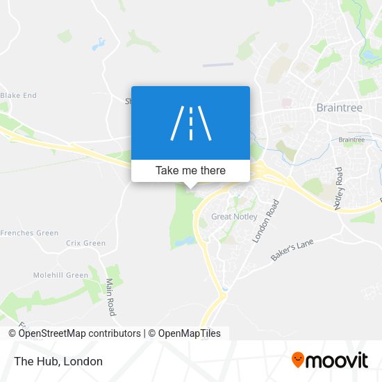 The Hub map