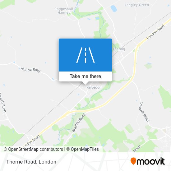 Thorne Road map