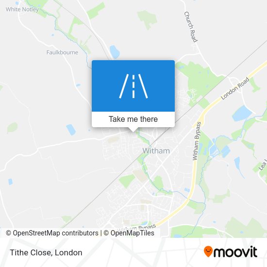 Tithe Close map
