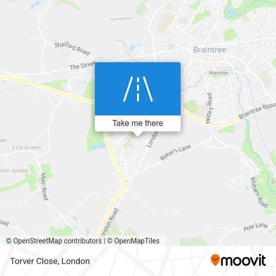 Torver Close map