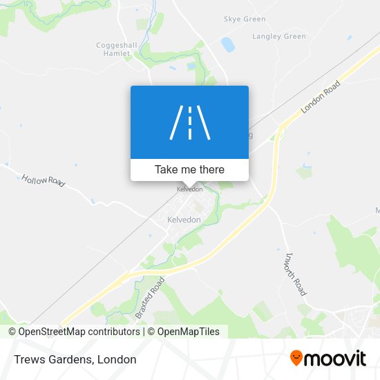 Trews Gardens map