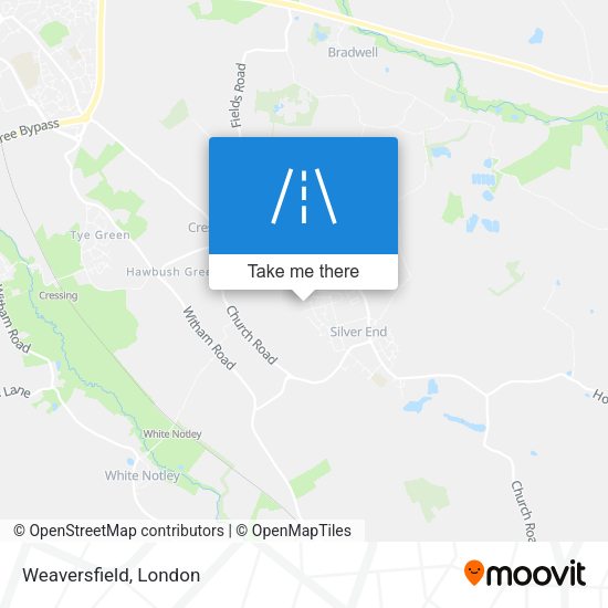 Weaversfield map