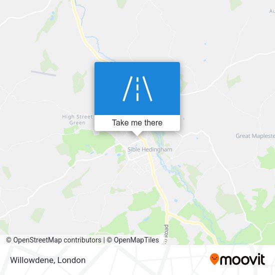 Willowdene map