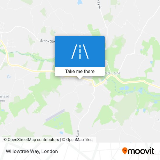 Willowtree Way map