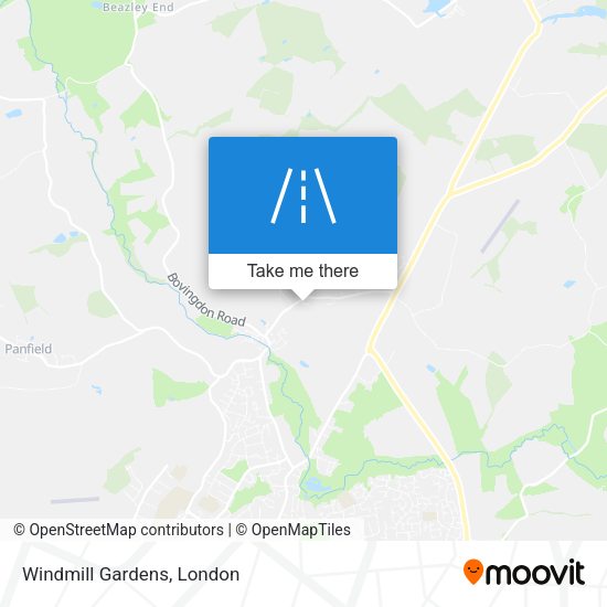 Windmill Gardens map