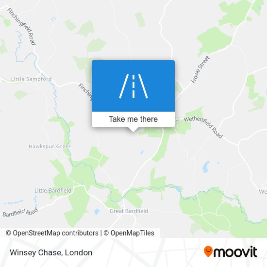 Winsey Chase map