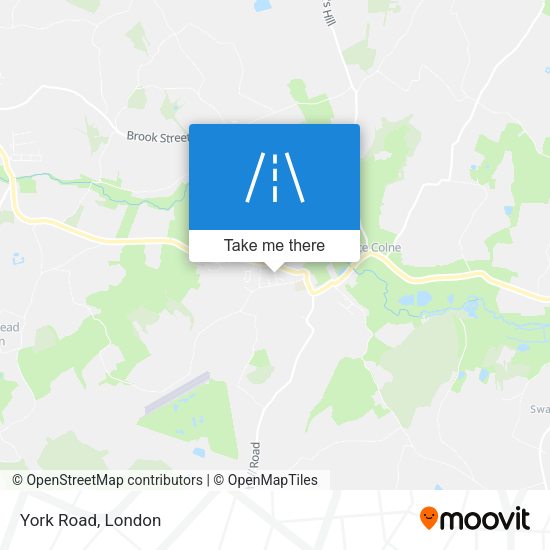 York Road map