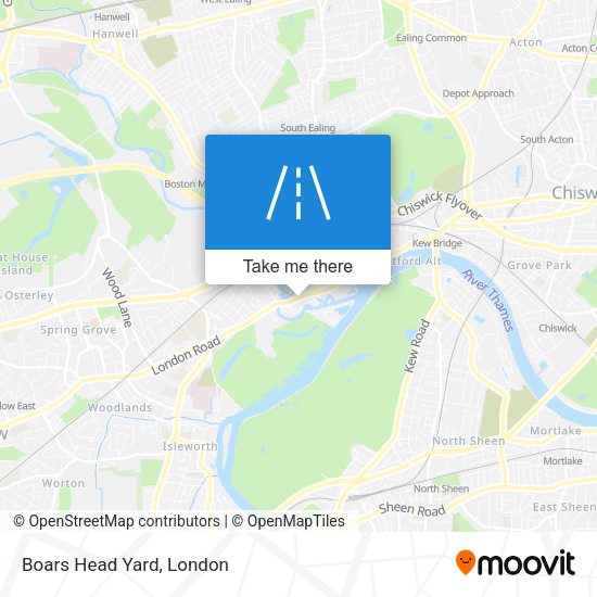 Boars Head Yard map