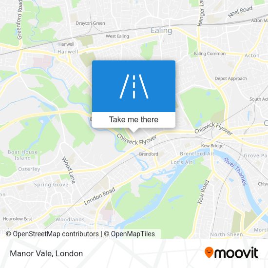 Manor Vale map