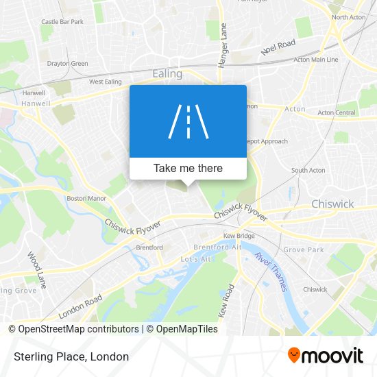 Sterling Place map