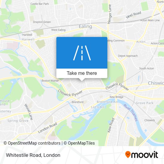 Whitestile Road map