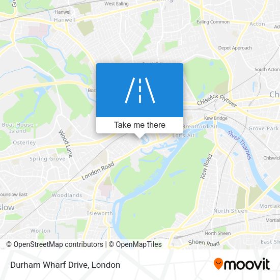 Durham Wharf Drive map