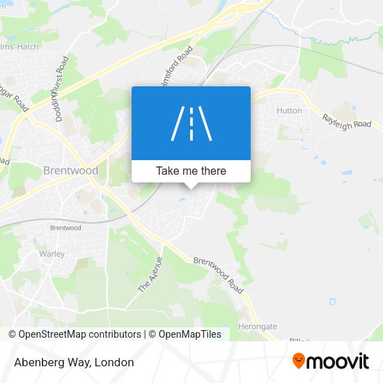 Abenberg Way map