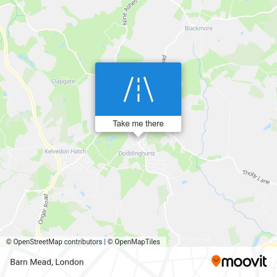 Barn Mead map