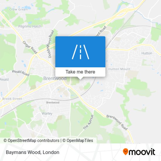 Baymans Wood map