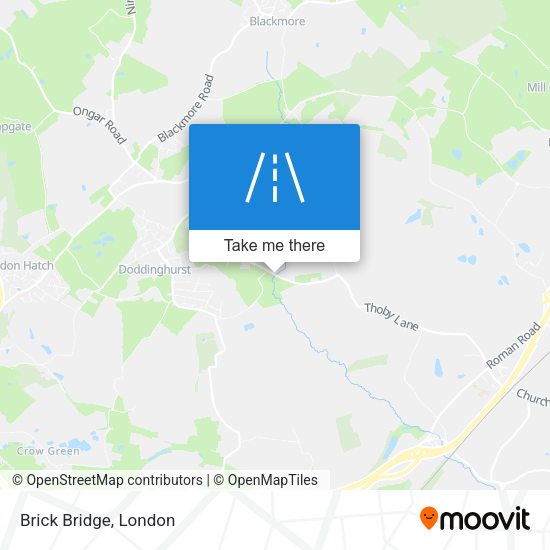 Brick Bridge map