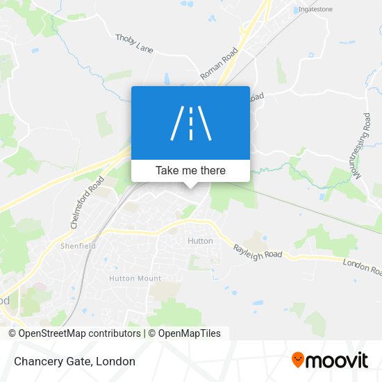 Chancery Gate map