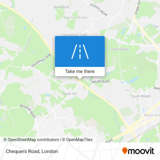 Chequers Road map