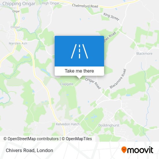 Chivers Road map