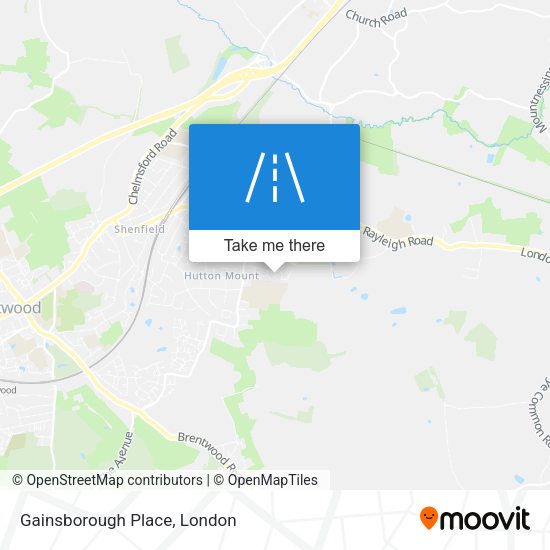Gainsborough Place map