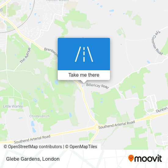 Glebe Gardens map