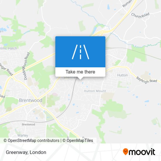 Greenway map