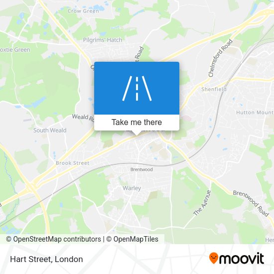 Hart Street map