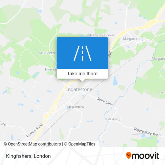 Kingfishers map