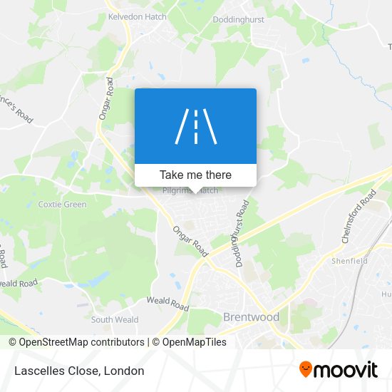 Lascelles Close map