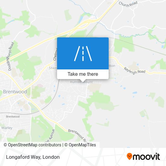 Longaford Way map