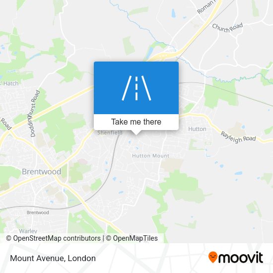 Mount Avenue map