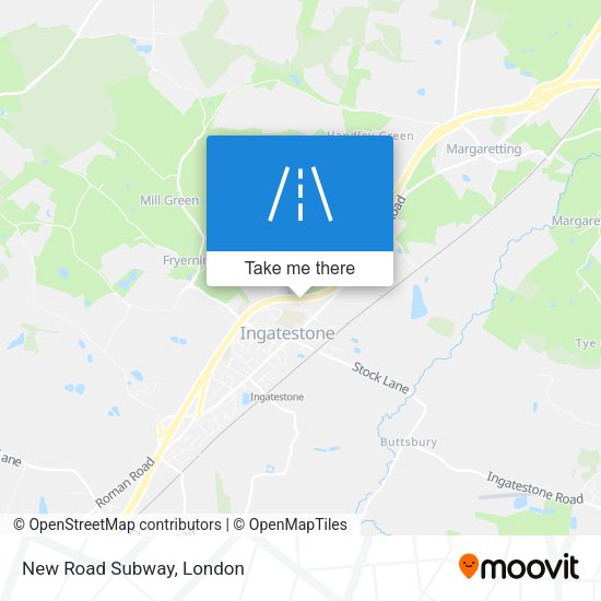 New Road Subway map