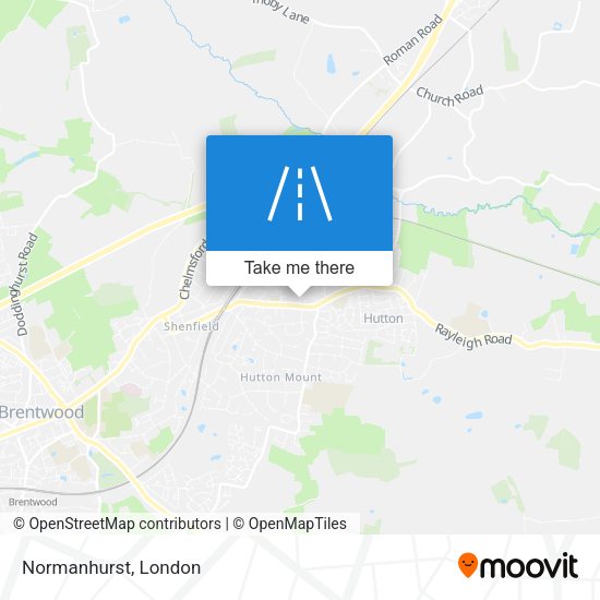 Normanhurst map