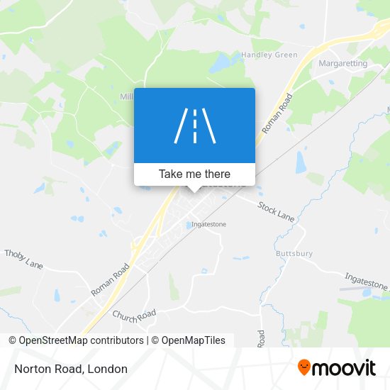 Norton Road map