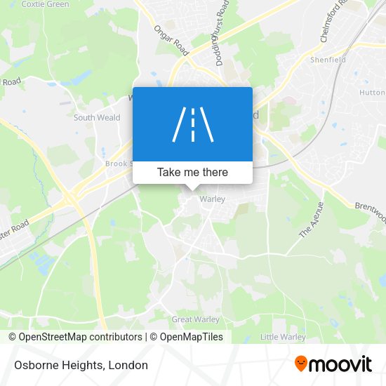 Osborne Heights map