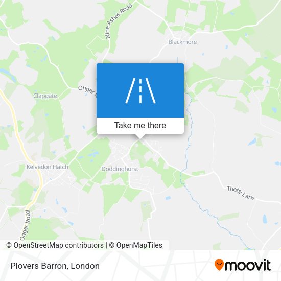 Plovers Barron map