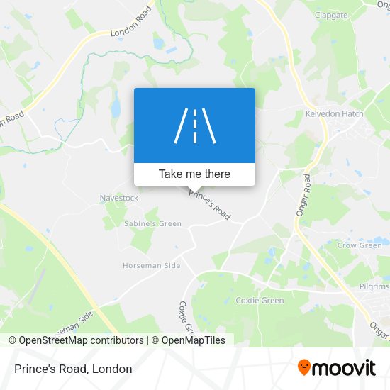 Prince's Road map